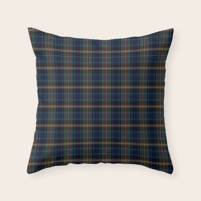 Queen of Tartan 4 Throw Pillow
