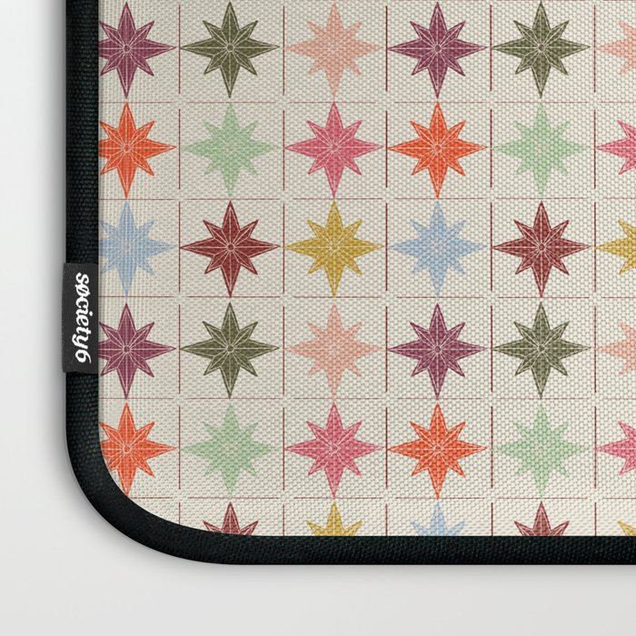 Paper Stars Tile Laptop Sleeve Gallery Image 3