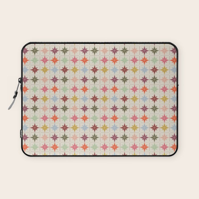 Paper Stars Tile Laptop Sleeve Gallery Image 1