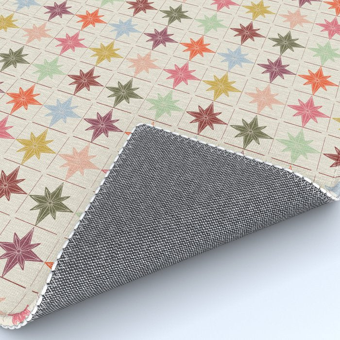 Paper Stars Tile Rug Gallery Image 4