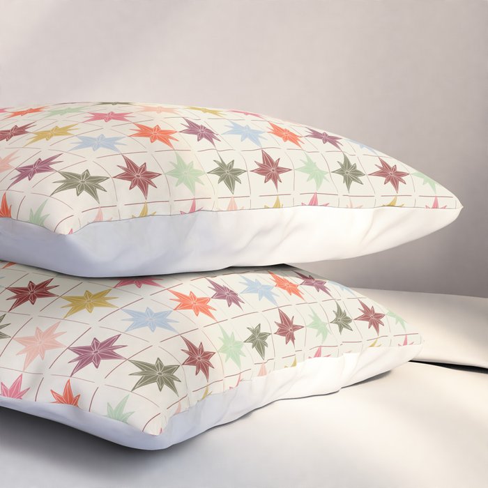Paper Stars Tile Pillow Sham Gallery Image 3