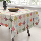 Paper Stars Tile Tablecloth Gallery Image 3