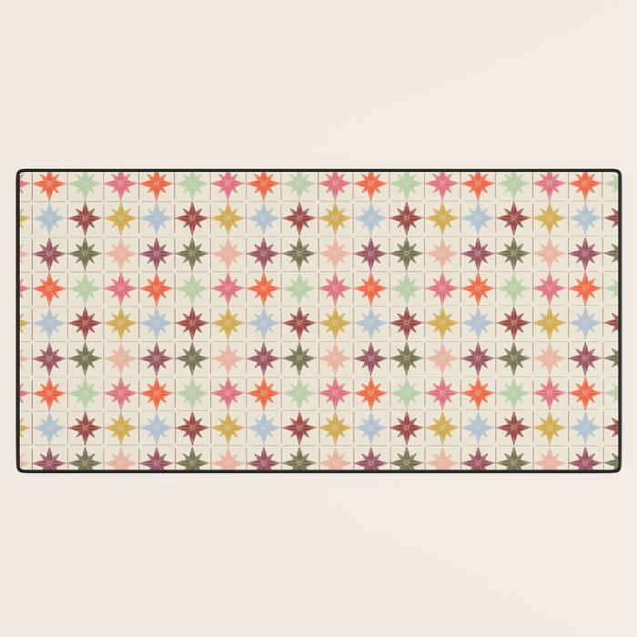 Paper Stars Tile Desk Mat Gallery Image 3