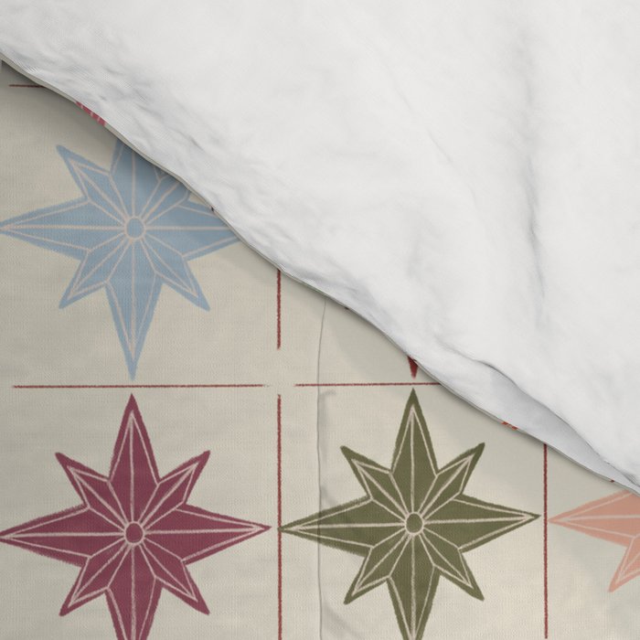 Paper Stars Tile Comforter Gallery Image 4