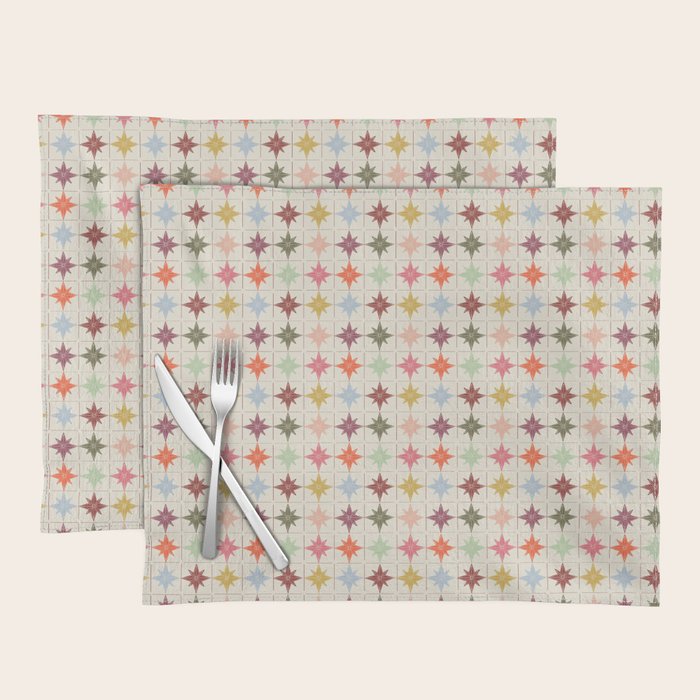 Paper Stars Tile Placemat Gallery Image 1