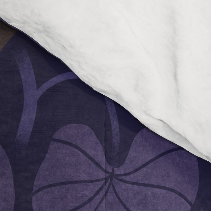 Night Trellis (Luna Moth) Comforter Gallery Image 4