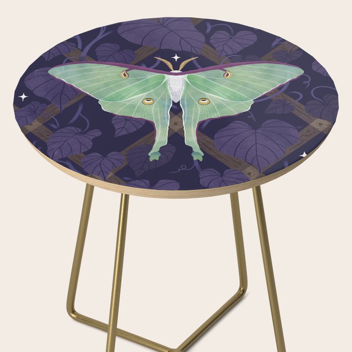 Night Trellis (Luna Moth) Side Table Gallery Image 2