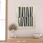 Geometrical Play 5 Wall Tapestry Gallery Image 2