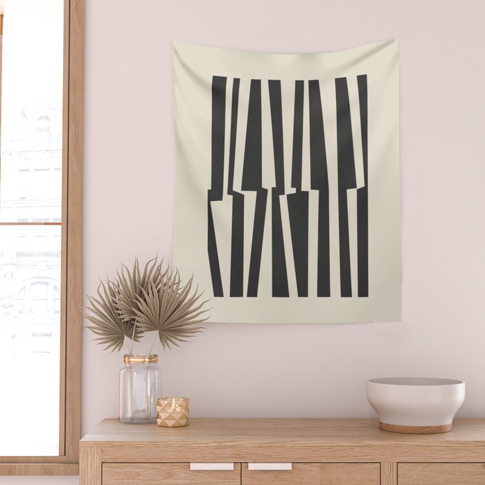 Geometrical Play 5 Wall Tapestry Gallery Image 2