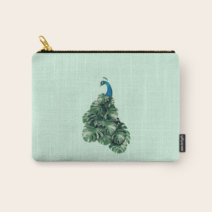 MONSTERA BIRD Carry All Pouch Gallery Image 1