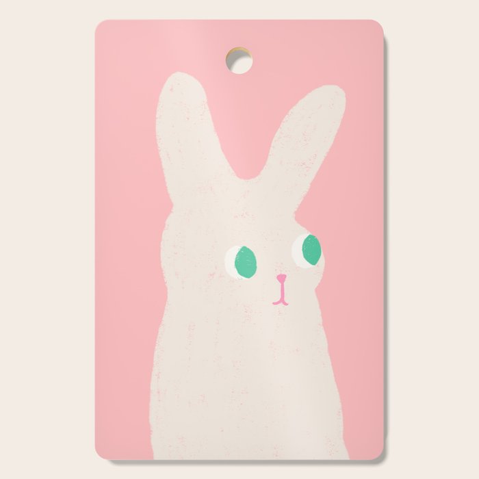 Bunny x Pink Cutting Board Gallery Image 1