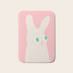 Bunny x Pink Bath Mat Gallery Image 1