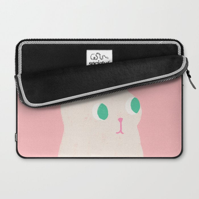 Bunny x Pink Laptop Sleeve Gallery Image 2
