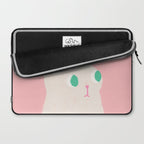 Bunny x Pink Laptop Sleeve Gallery Image 2