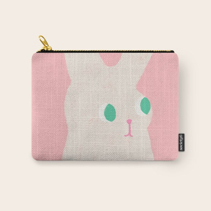 Bunny x Pink Carry All Pouch Gallery Image 1