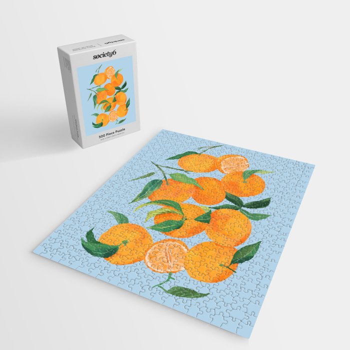 Fresh Tangerine Jigsaw Puzzle Gallery Image 2