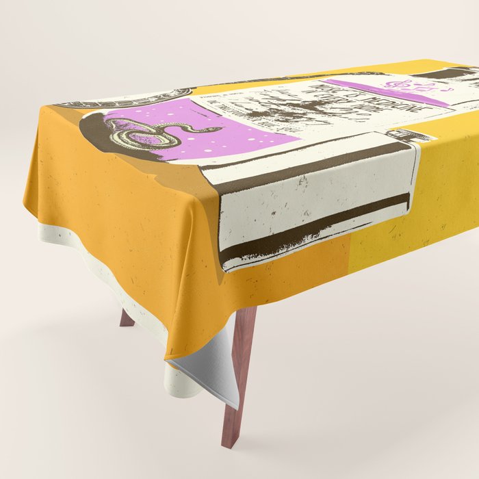 MUSIC IS MEDICINE Tablecloth Gallery Image 1