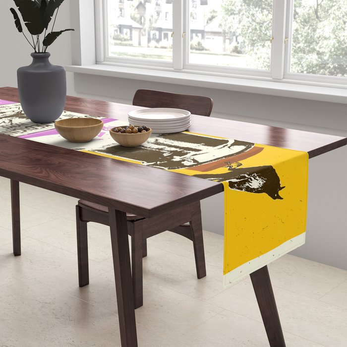 MUSIC IS MEDICINE Table Runner Gallery Image 2