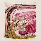 Groovy Vibes Only Wall Tapestry Gallery Image 4