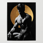 Luminosity of Apollo (gold doesn't print shiny) Poster Gallery Image 4