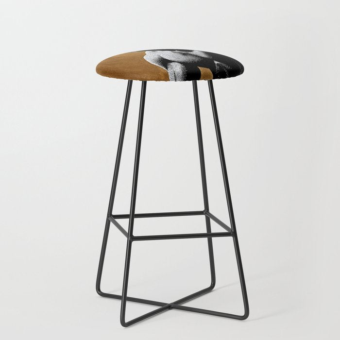 Luminosity of Apollo (gold doesn't print shiny) Stool Gallery Image 1