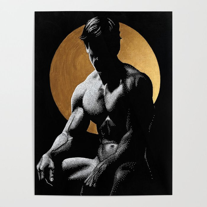Luminosity of Apollo (gold doesn't print shiny) Poster Gallery Image 1