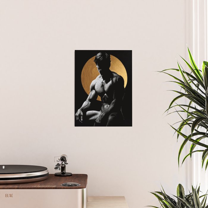 Luminosity of Apollo (gold doesn't print shiny) Poster Gallery Image 2