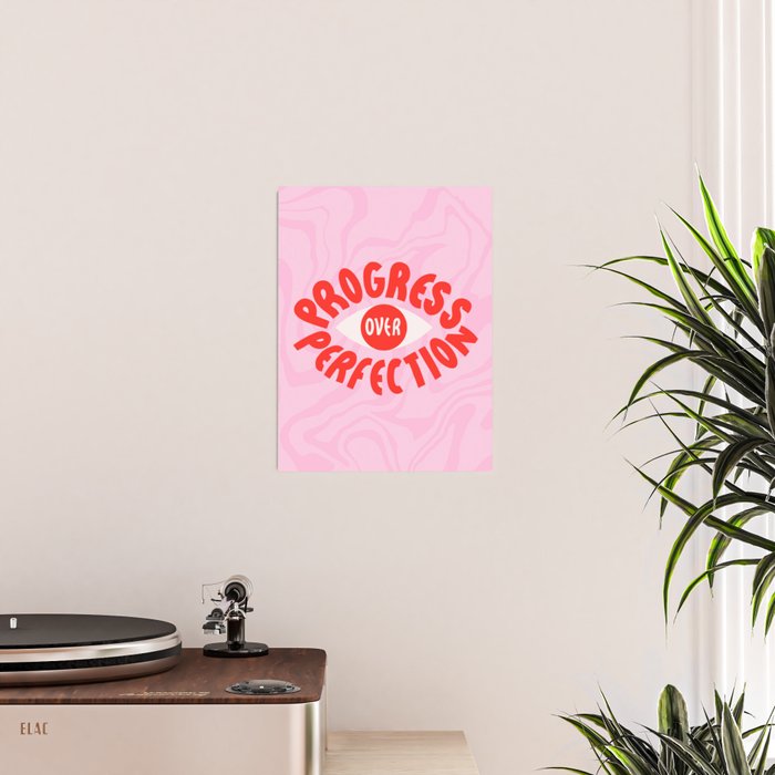 Progress over Perfection Poster Gallery Image 2