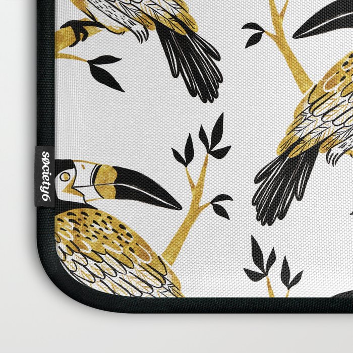 Golden Toucan Laptop Sleeve Gallery Image 3