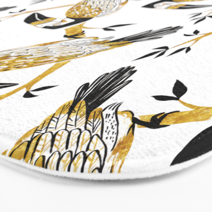 Golden Toucan Bath Mat Gallery Image 3