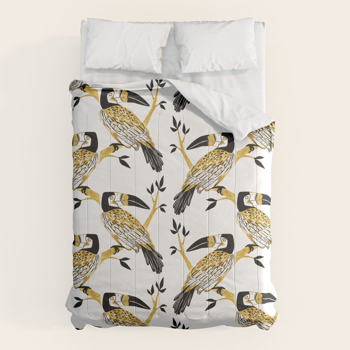 Golden Toucan Comforter Gallery Image 6