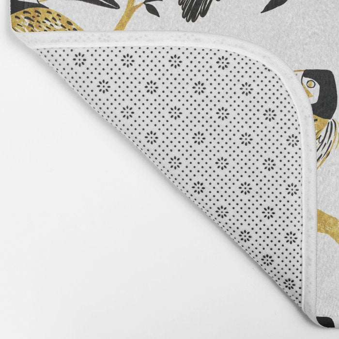 Golden Toucan Bath Mat Gallery Image 2