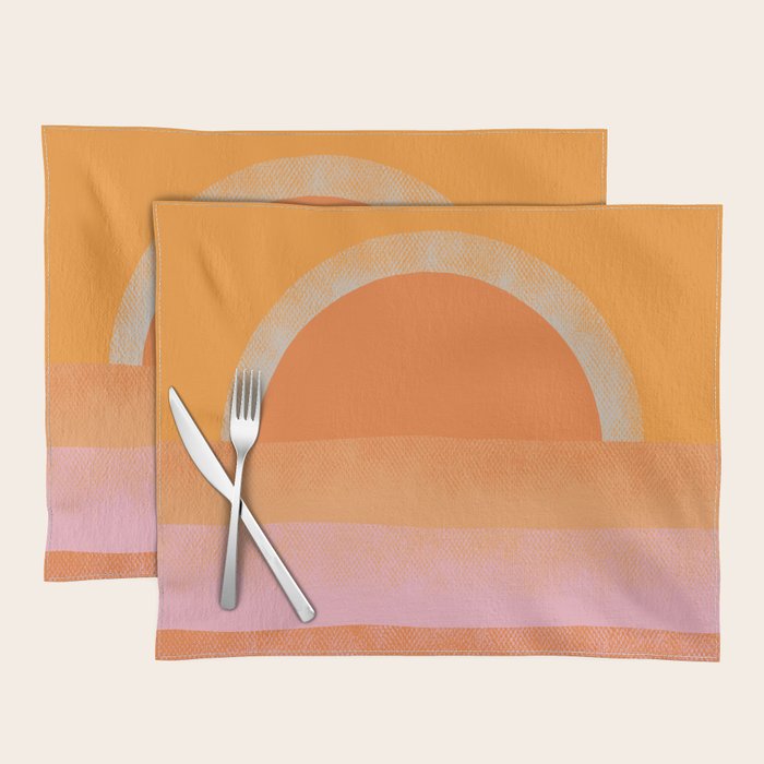Warm Sunset Placemat Gallery Image 1