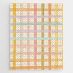 Pastel plaid Jigsaw Puzzle Gallery Image 1
