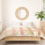 Pastel plaid Duvet Cover Gallery Image 3