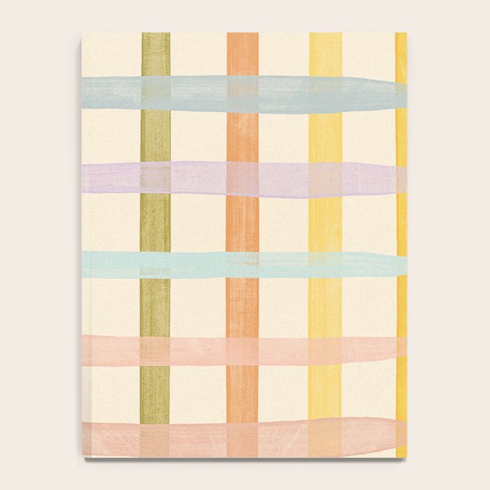 Pastel plaid Notebook Gallery Image 4
