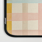Pastel plaid Laptop Sleeve Gallery Image 3