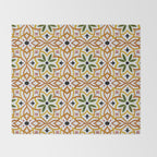 Obsession nature mosaics Throw Blanket Gallery Image 2