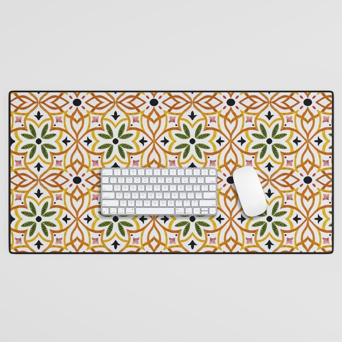 Obsession nature mosaics Desk Mat Gallery Image 1