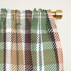 Wilderness Plaid Cozy Heirloom Multi Window Curtain Gallery Image 2