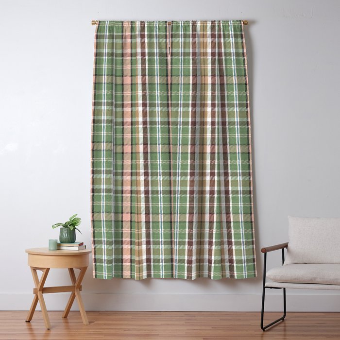 Wilderness Plaid Cozy Heirloom Multi Window Curtain Gallery Image 5