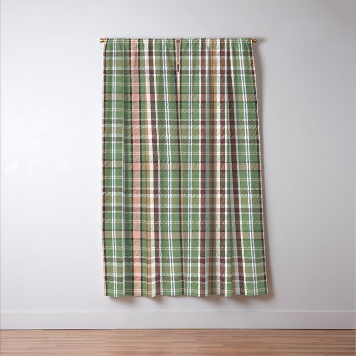 Wilderness Plaid Cozy Heirloom Multi Window Curtain Gallery Image 3