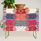 Kurdish Malatya East Anatolian Saf Kilim Print Credenza Gallery Image 1