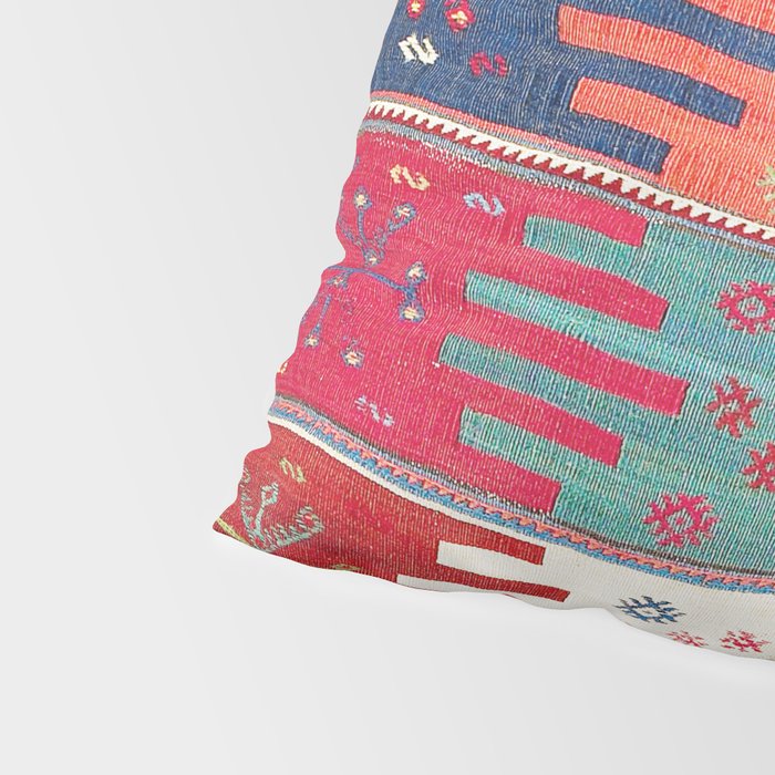 Kurdish Malatya East Anatolian Saf Kilim Print Pillow Sham Gallery Image 4