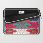 Kurdish Malatya East Anatolian Saf Kilim Print Laptop Sleeve Gallery Image 2