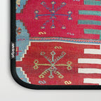 Kurdish Malatya East Anatolian Saf Kilim Print Laptop Sleeve Gallery Image 3