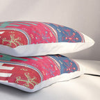 Kurdish Malatya East Anatolian Saf Kilim Print Pillow Sham Gallery Image 3
