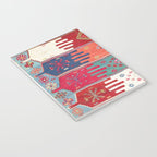 Kurdish Malatya East Anatolian Saf Kilim Print Notebook Gallery Image 3