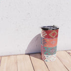 Kurdish Malatya East Anatolian Saf Kilim Print Travel Mug Gallery Image 4
