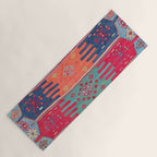 Kurdish Malatya East Anatolian Saf Kilim Print Yoga Mat Gallery Image 1